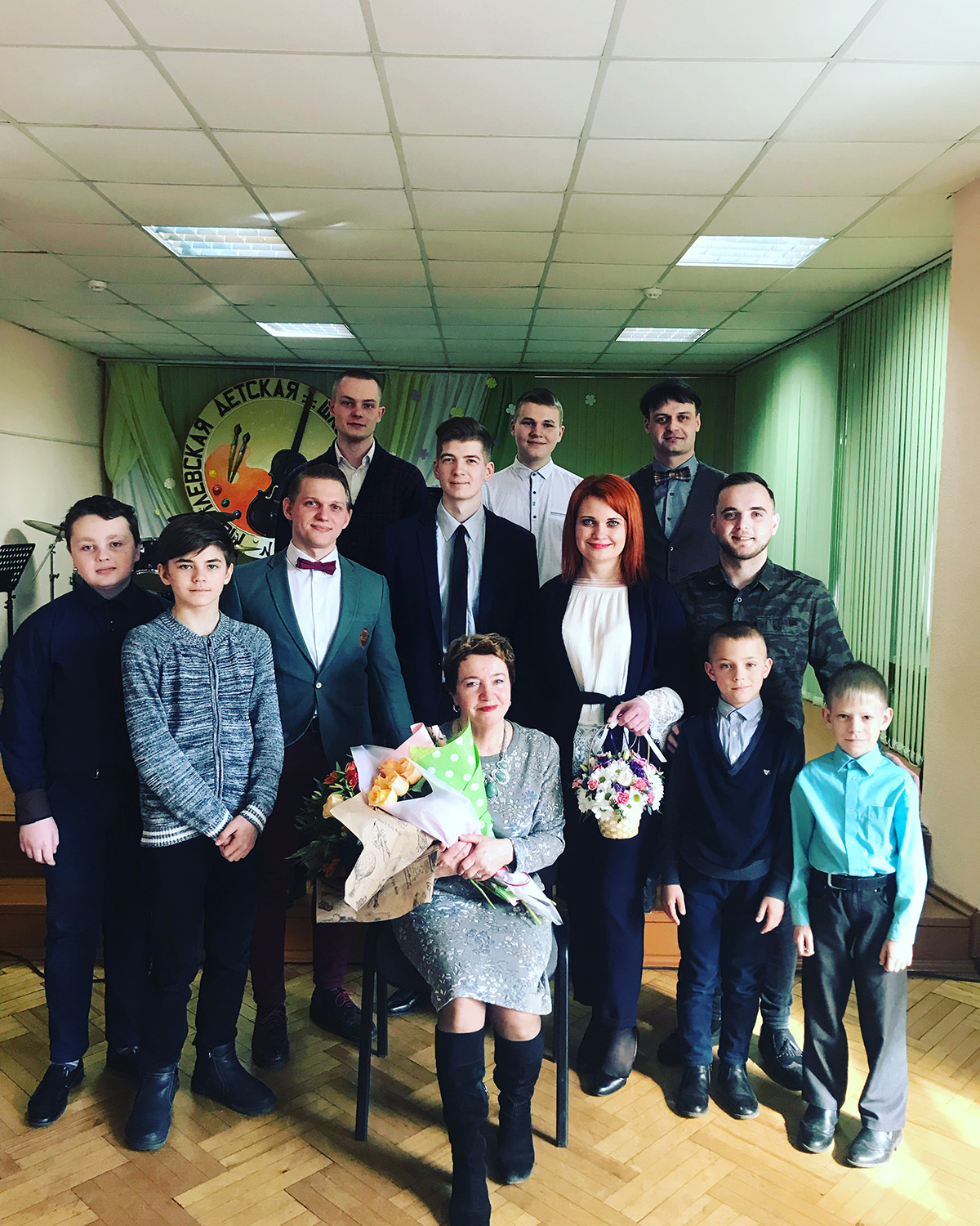 Концерт учащихся и бывших выпускников
