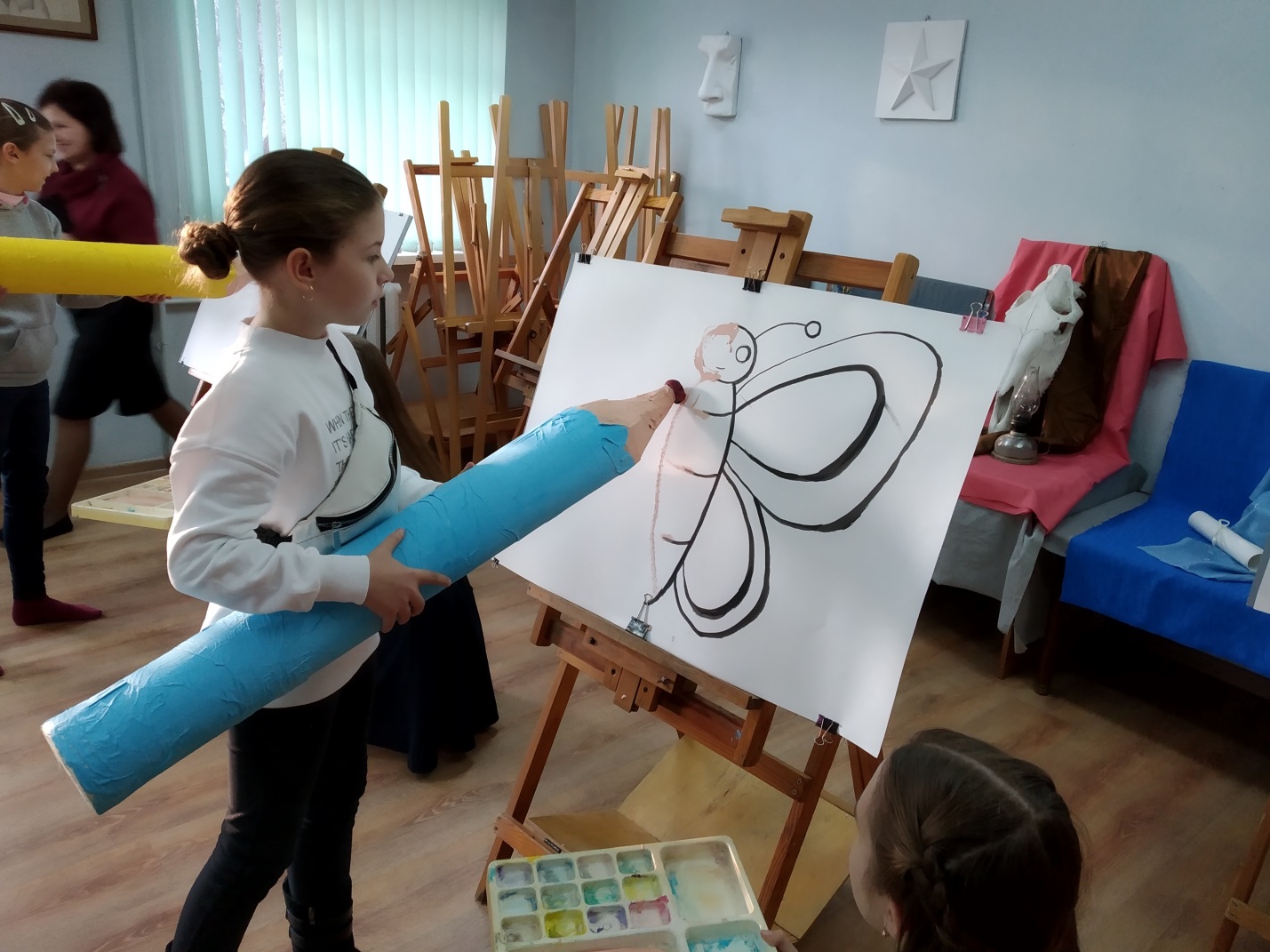 Посвящение в юные художники